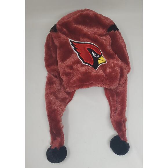 NEW NFL Arizona Cardinals Mascot Themed Dangle Hat - Picture 3 of 4